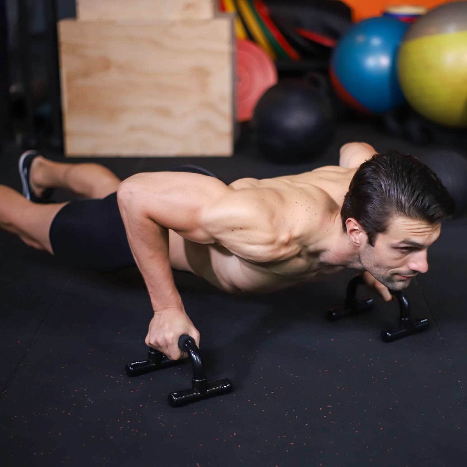 Push-Up Rack for Workout