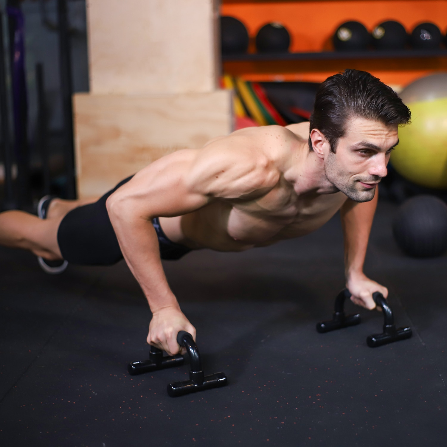 Push-Up Rack for Workout